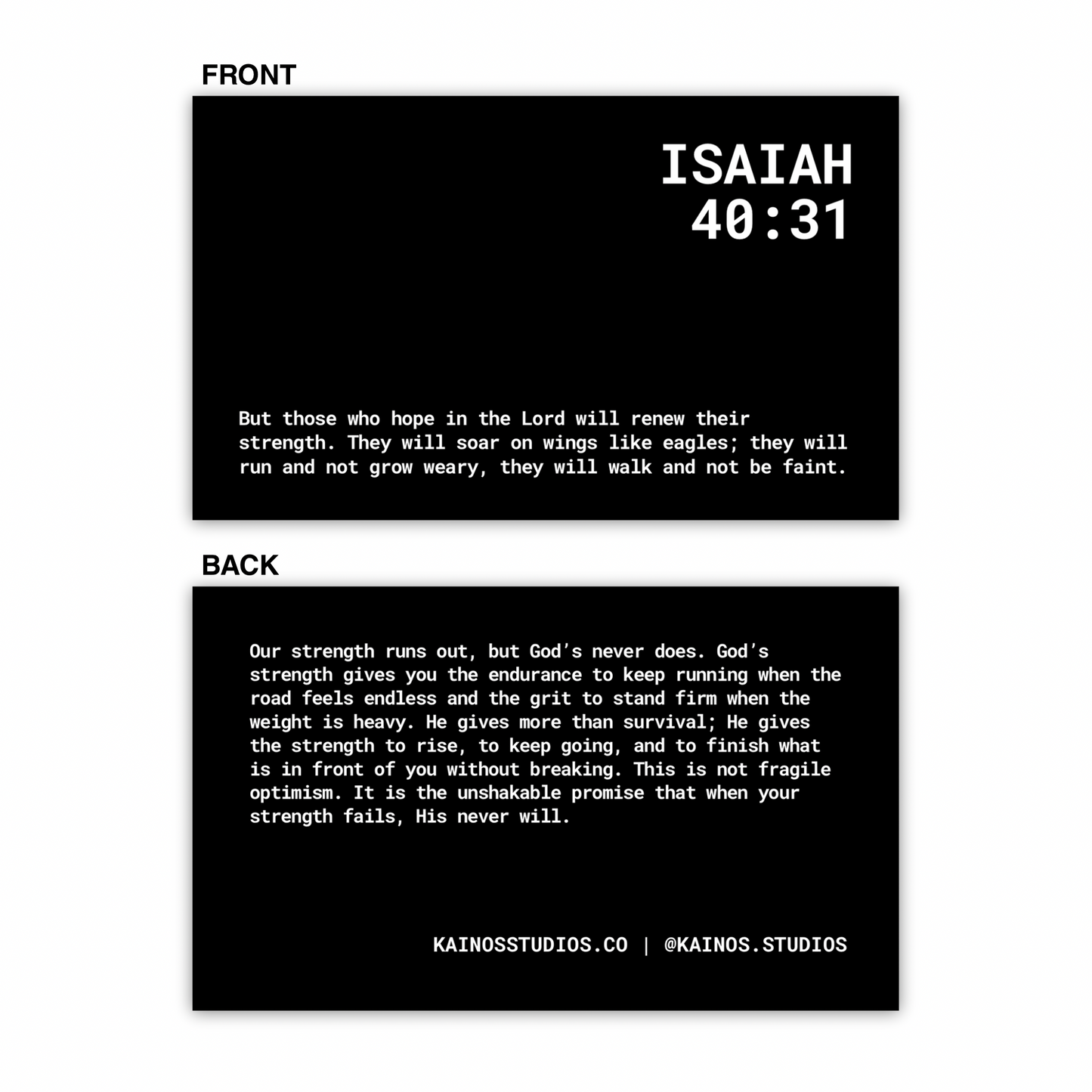 CROSS CHARM KEYCHAIN