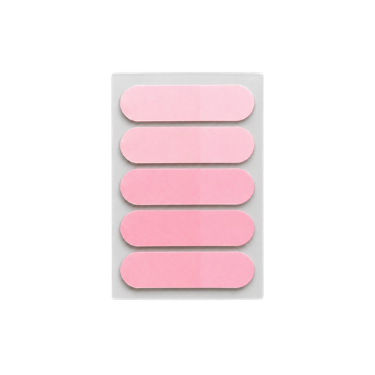 TRANSPARENT STICKY TABS IN BLOSSOM