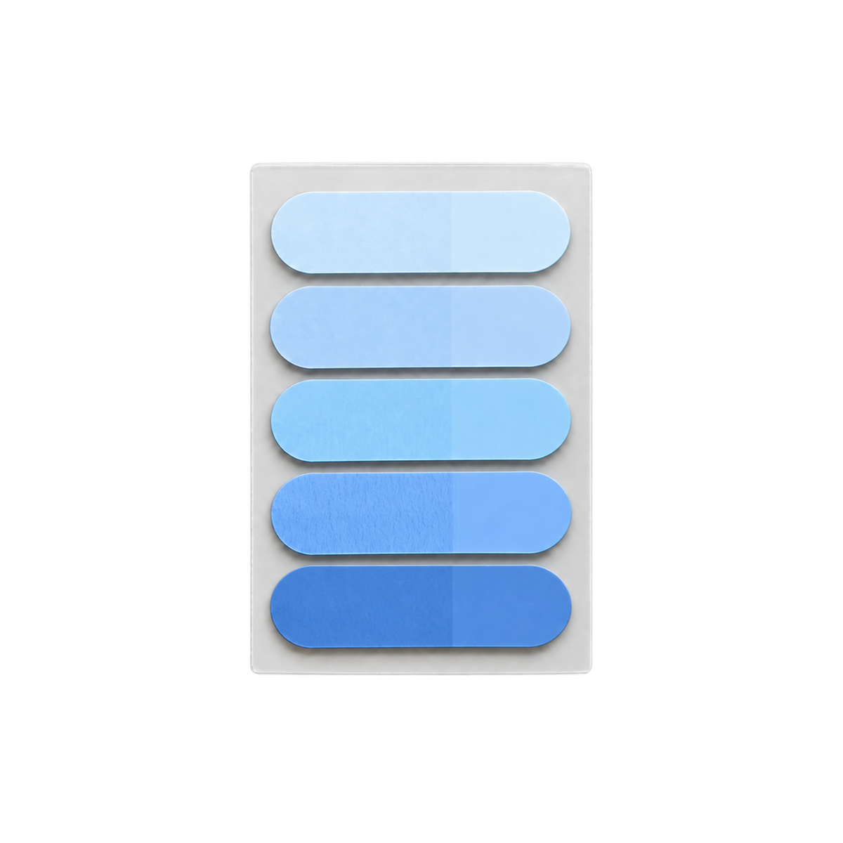 TRANSPARENT STICKY TABS IN BLUE