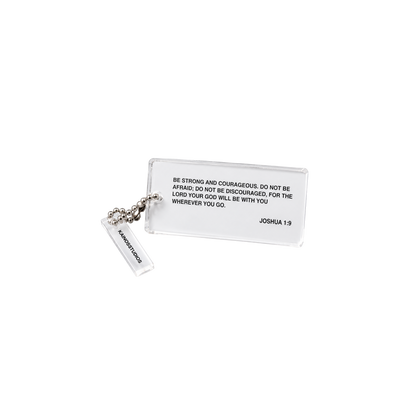 JOSHUA 1:9 KEYCHAIN