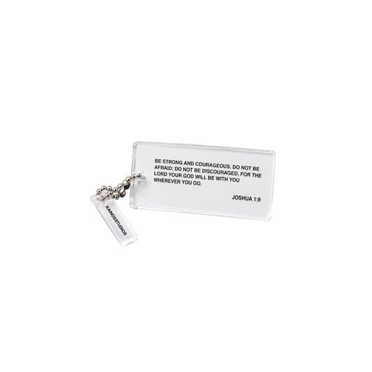 JOSHUA 1:9 KEYCHAIN