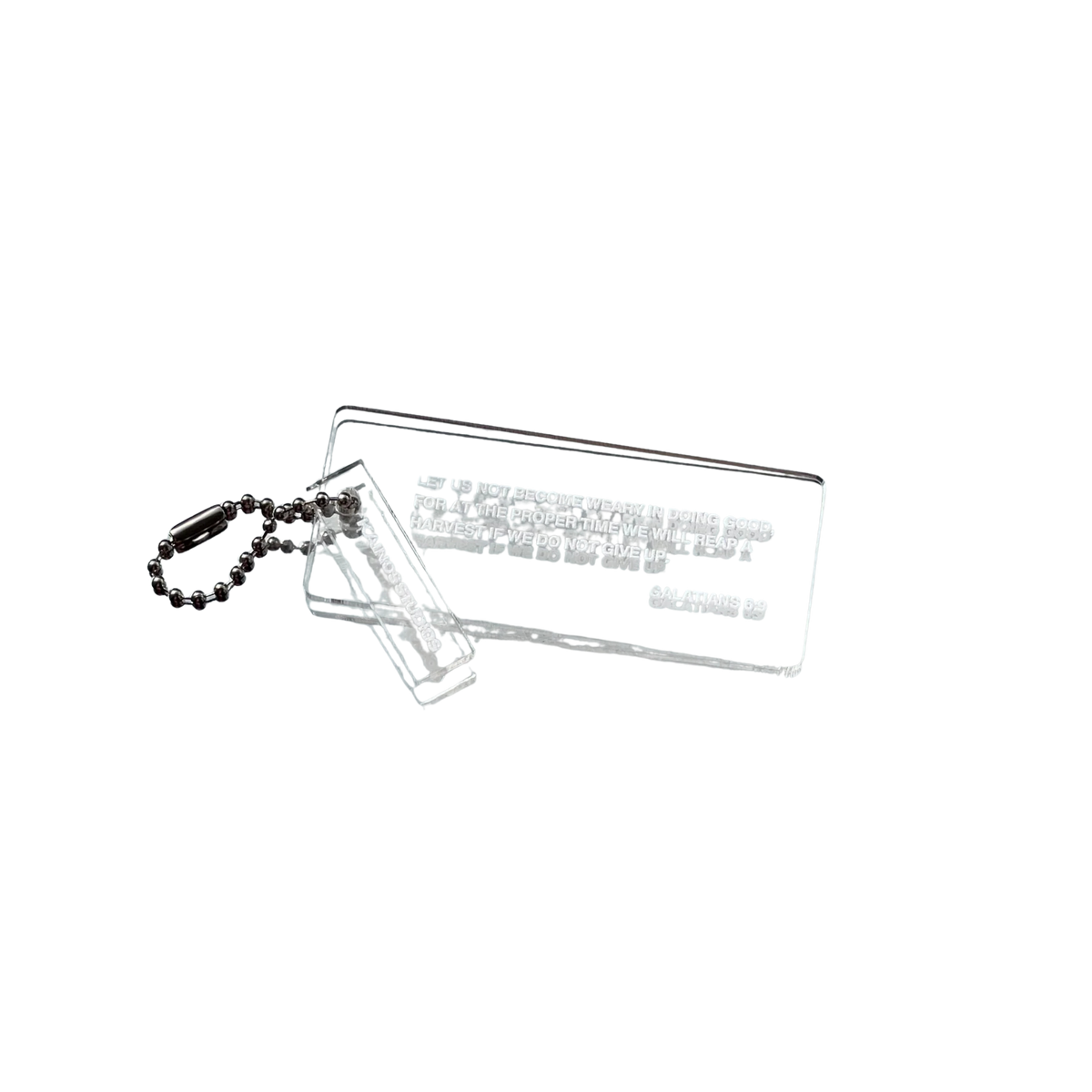 GALATIANS 6:9 KEYCHAIN