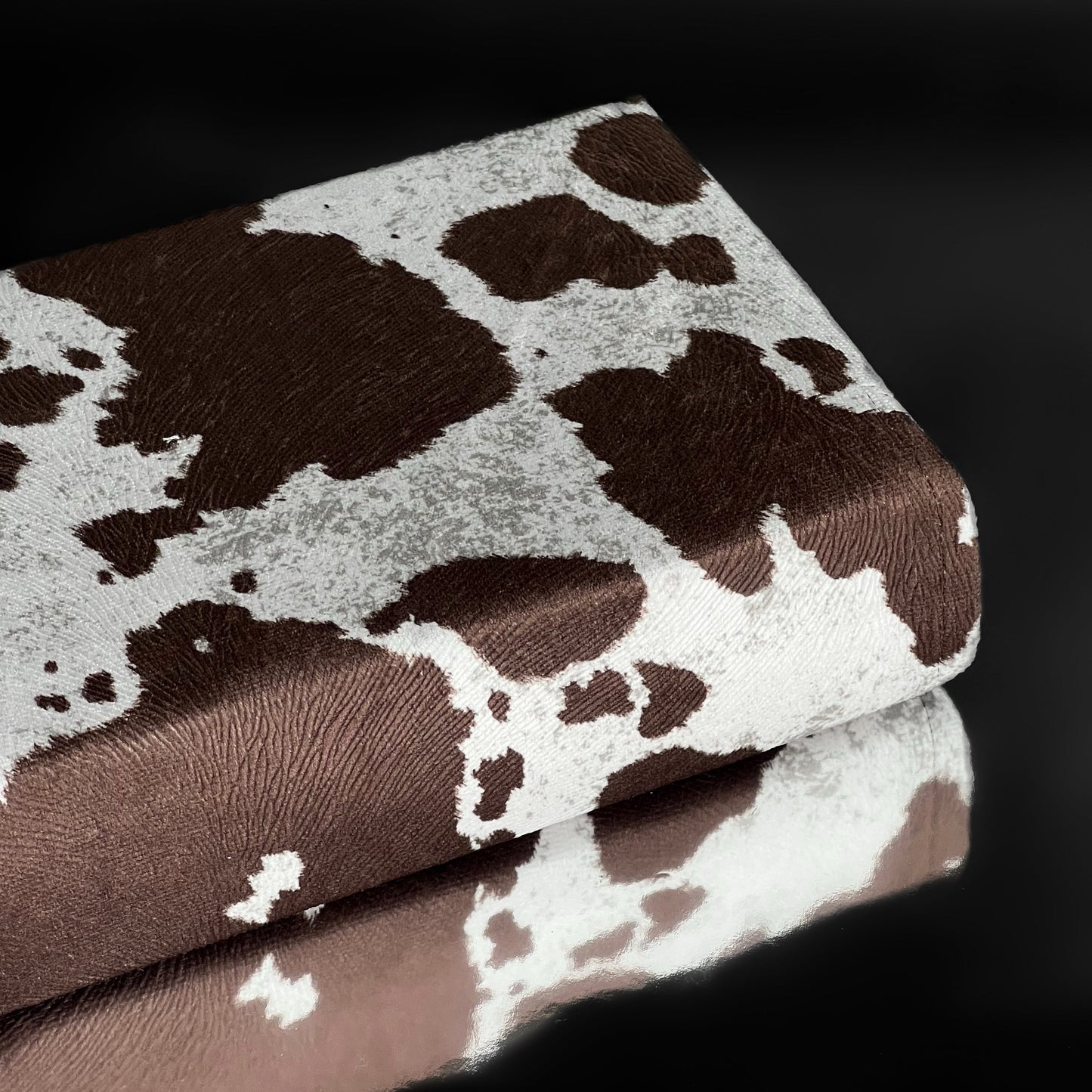 BARE BROWN COW PRINT BIBLE COVER