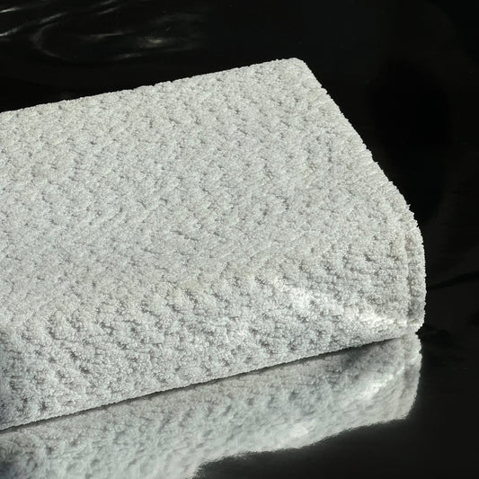 BARE WHITE BOUCLÉ BIBLE COVER