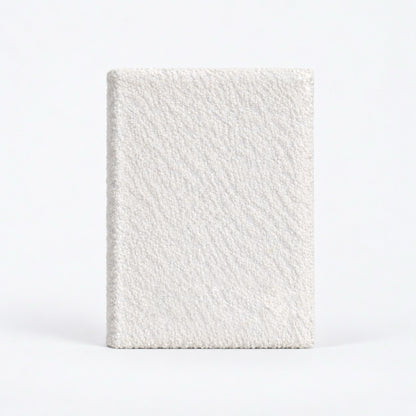 BARE WHITE BOUCLÉ BIBLE COVER