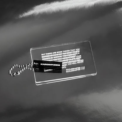 ECCLESIASTES 11:4 KEYCHAIN