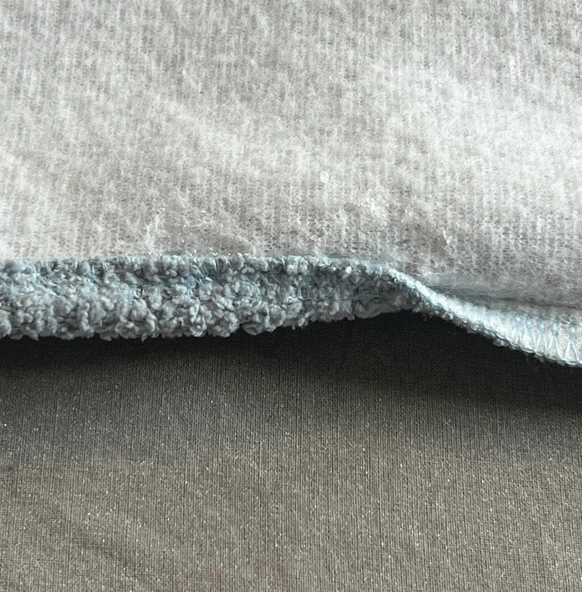 REDEEMED BLACK ICY BLUE BOUCLÉ BIBLE COVER