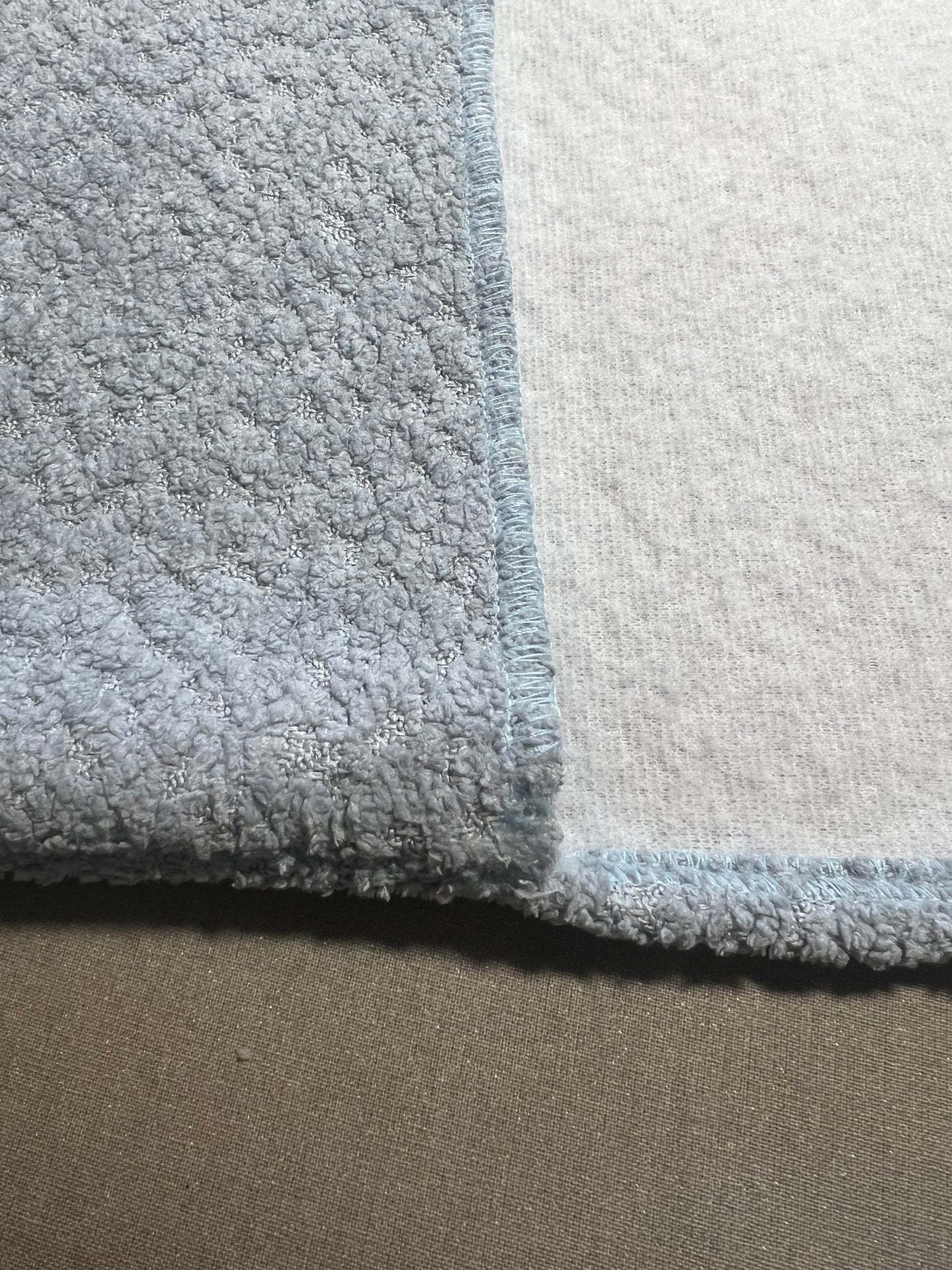 REDEEMED BLACK ICY BLUE BOUCLÉ BIBLE COVER