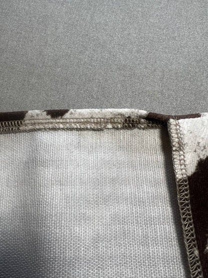 REDEEMED BROWN COW PRINT BIBLE COVER