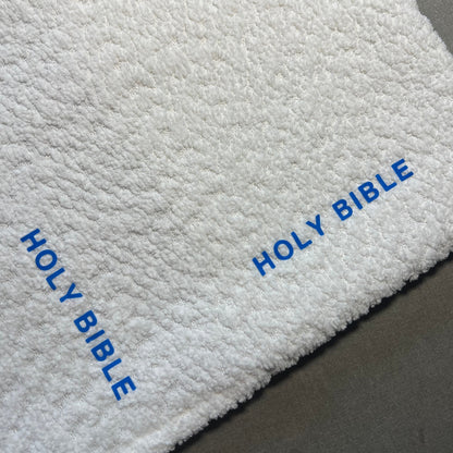 REDEEMED BLUE BOUCLÉ BIBLE COVER
