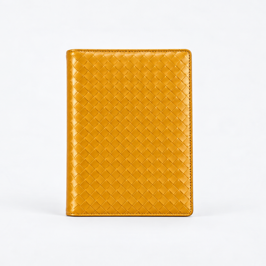 YELLOW WOVEN BIBLE COVER