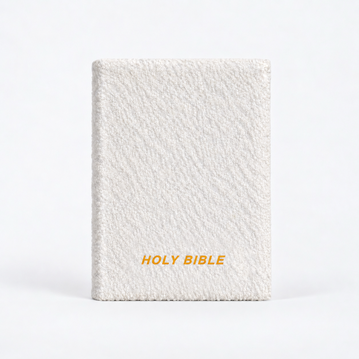 LEMON BOUCLÉ BIBLE COVER