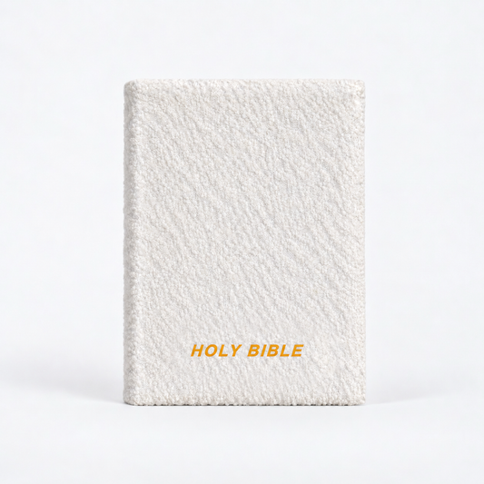 LEMON BOUCLÉ BIBLE COVER