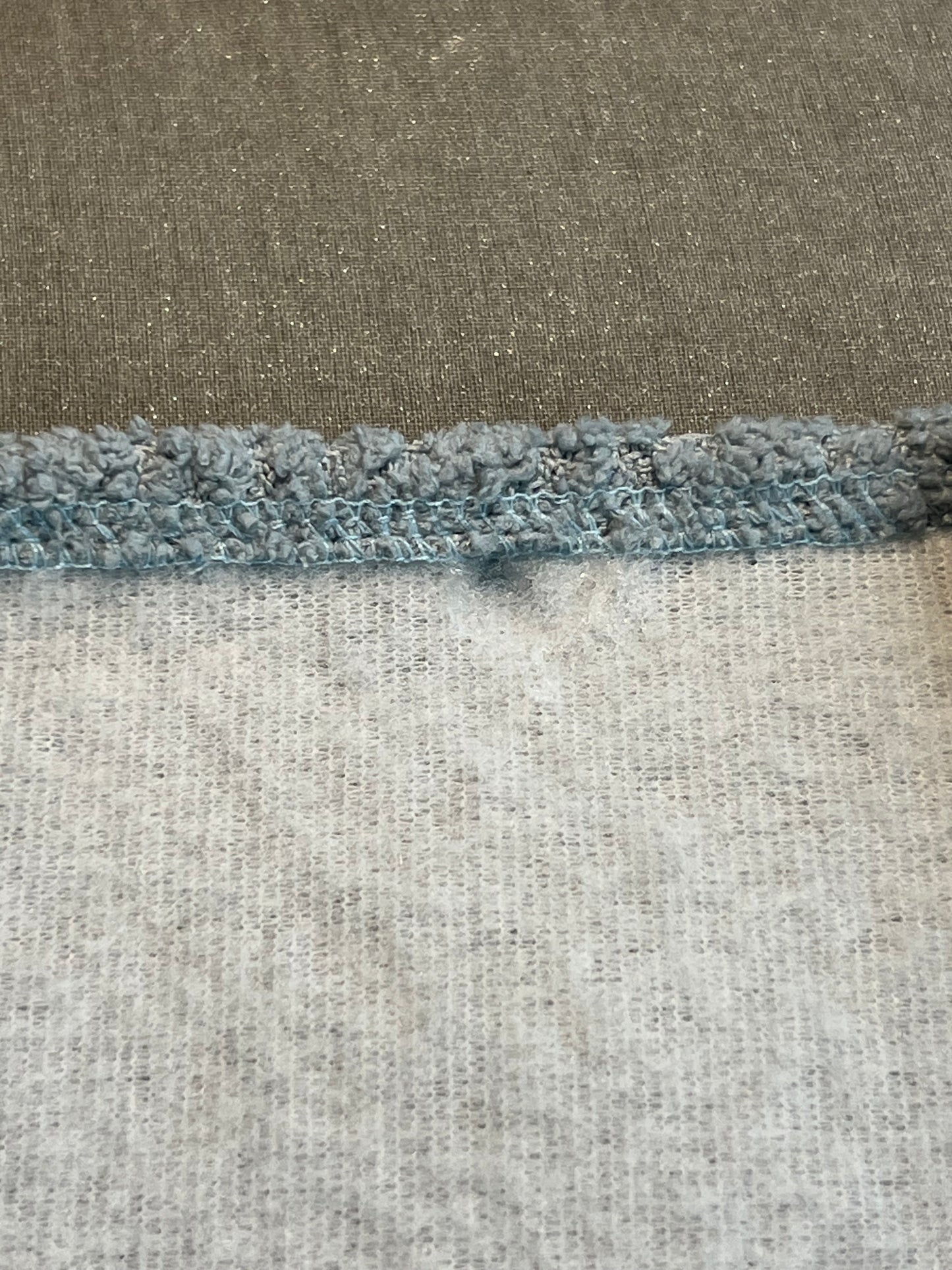 REDEEMED BLACK ICY BLUE BOUCLÉ BIBLE COVER