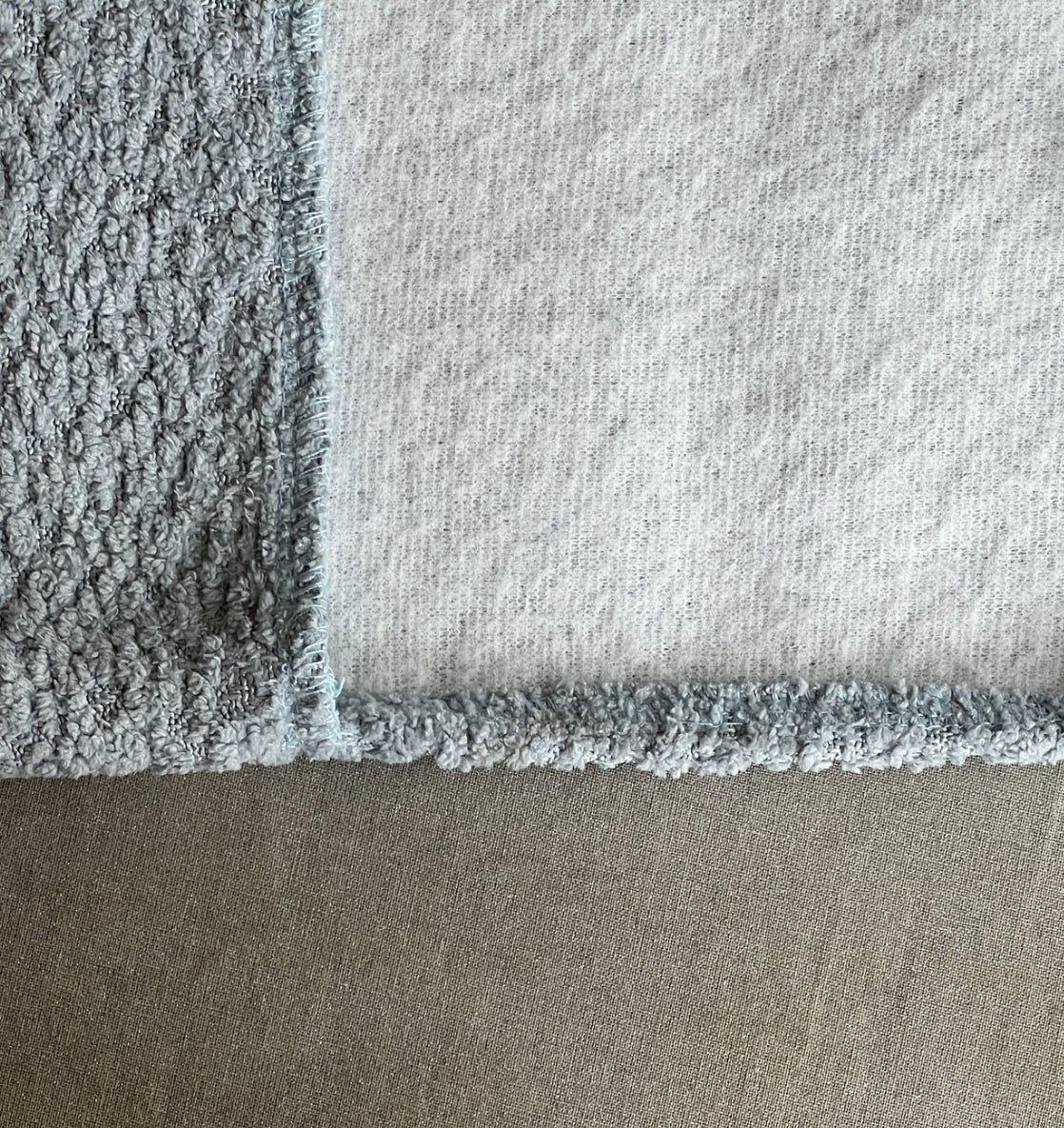 REDEEMED BLACK ICY BLUE BOUCLÉ BIBLE COVER