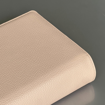TAN PEBBLE LEATHER BIBLE COVER