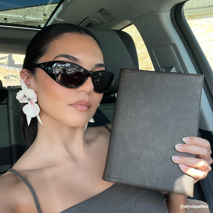 CHOCOLATE VEGAN LEATHER BIBLE COVER