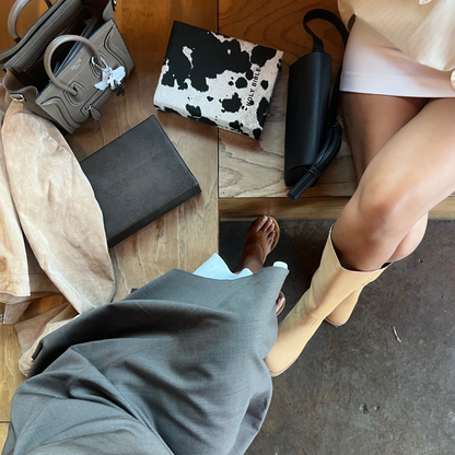 BLACK COW PRINT BIBLE COVER